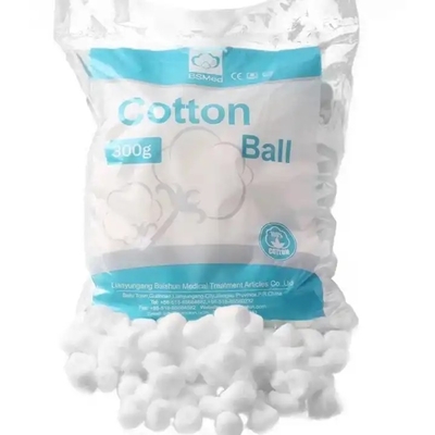 Customize 100% Pure Cotton Disposable Surgical Medical 0.5g Cotton Ball Sterile Cotton Balls