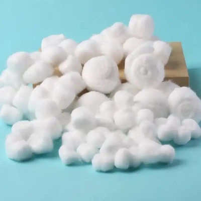 Customize 100% Pure Cotton Disposable Surgical Medical 0.5g Cotton Ball Sterile Cotton Balls