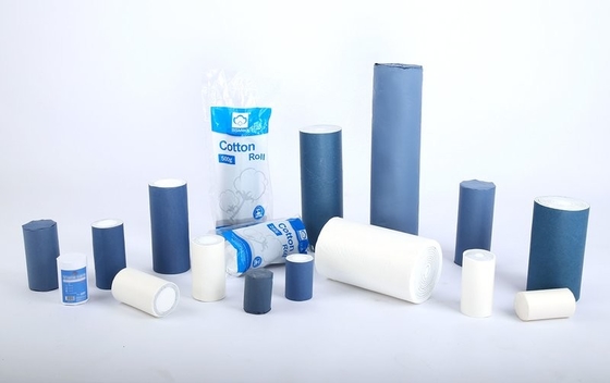 Tecido de algodão 100% puro, papel de algodão cirúrgico-médico, papel de algodão absorvente
