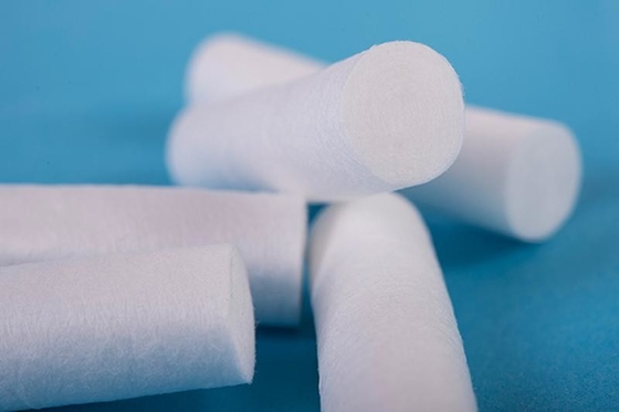 Rolos dentários de algodão 100% altamente absorvente 250 rolos estéreis brancos para a boca