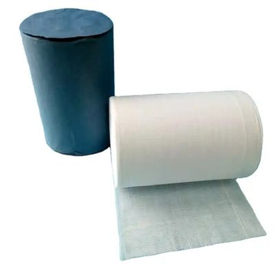 Rolo de Gaze Médica Absorvente 100% Algodão Tamanho Jumbo  Aprovado CE  ISO Atacado da Fábrica da China