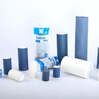 Algodão Médico Absorvente Descartável para Uso Único de 100% algodão natural, Grau Médico para uso odontológico, Com Certificados CE, ISO13485, FDA, Suporta Personalização OEM